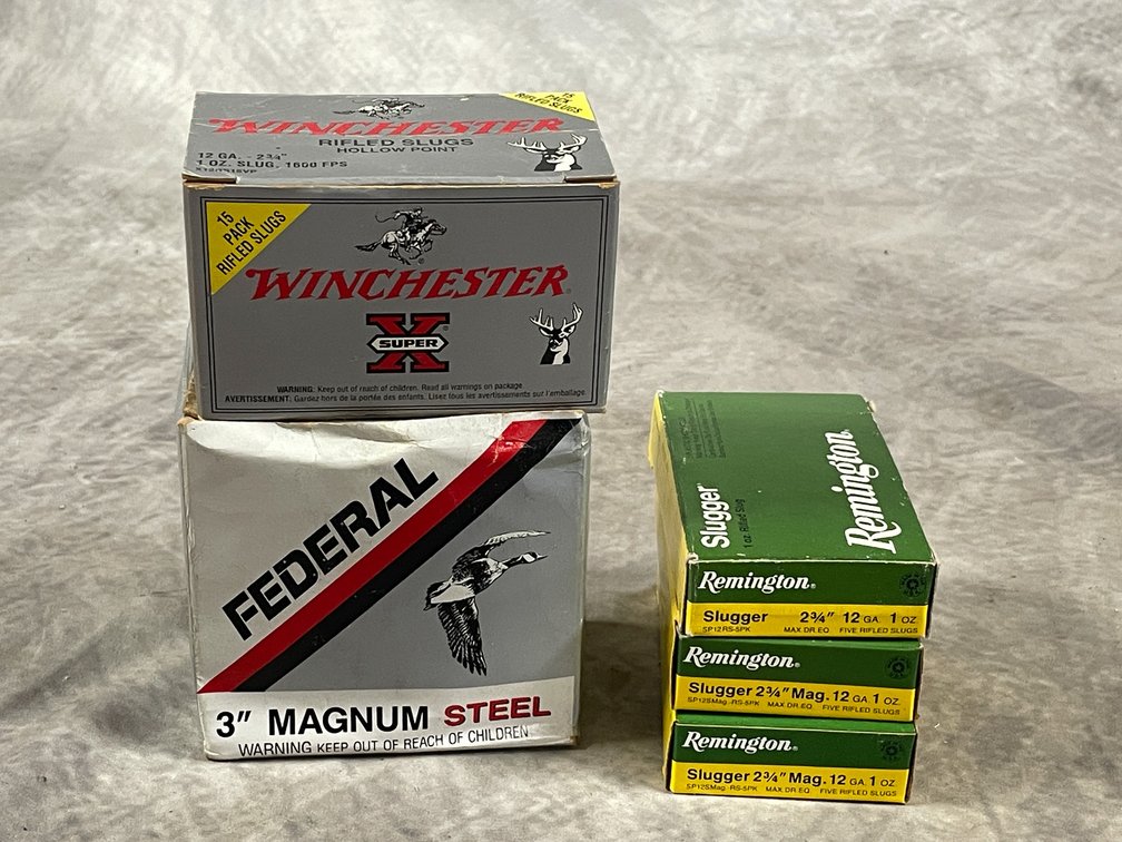 12 Ga. Shotgun Slugs (Neenah, WI)