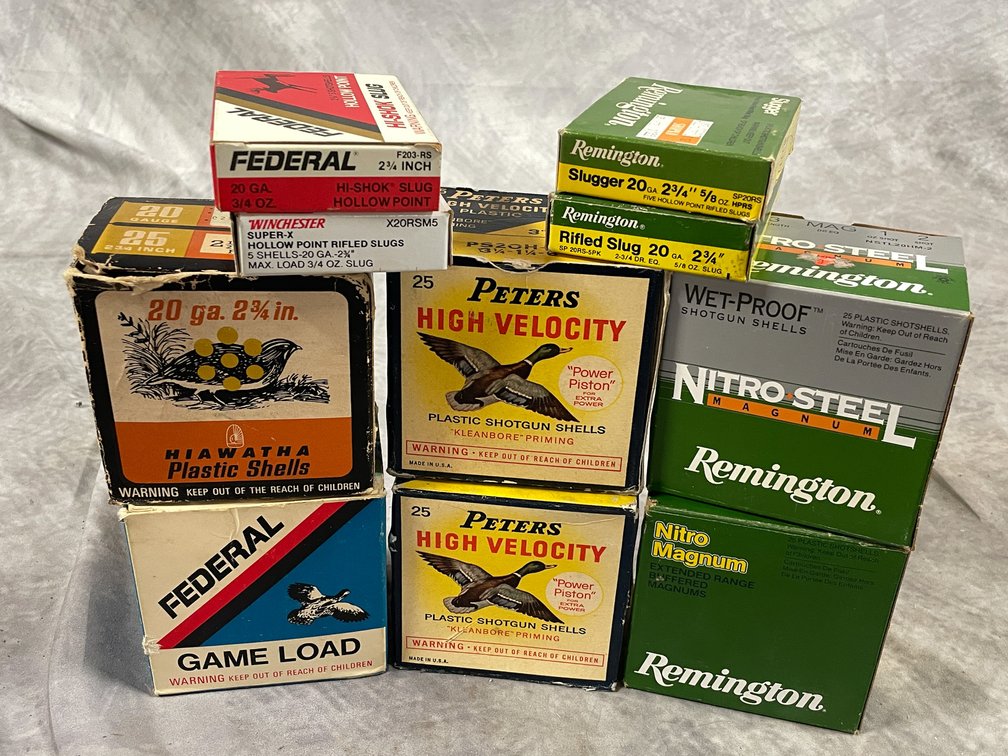 (152) Shells of Mixed 20 Ga. (Neenah, WI)