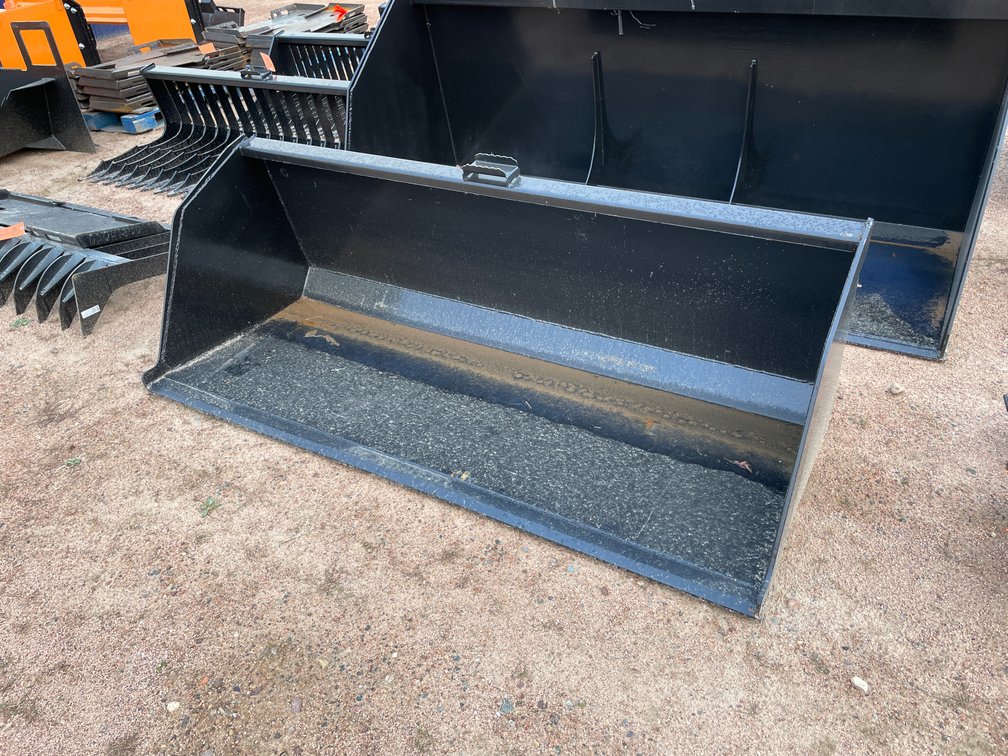 New KC 84" Skid Steer Snow and Litter Bucket