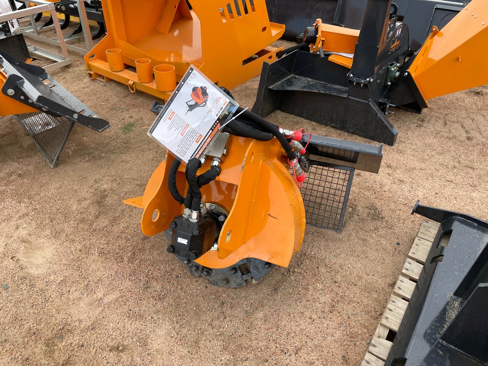 LandHonor Skid Steer Stump Grinder Attachment
