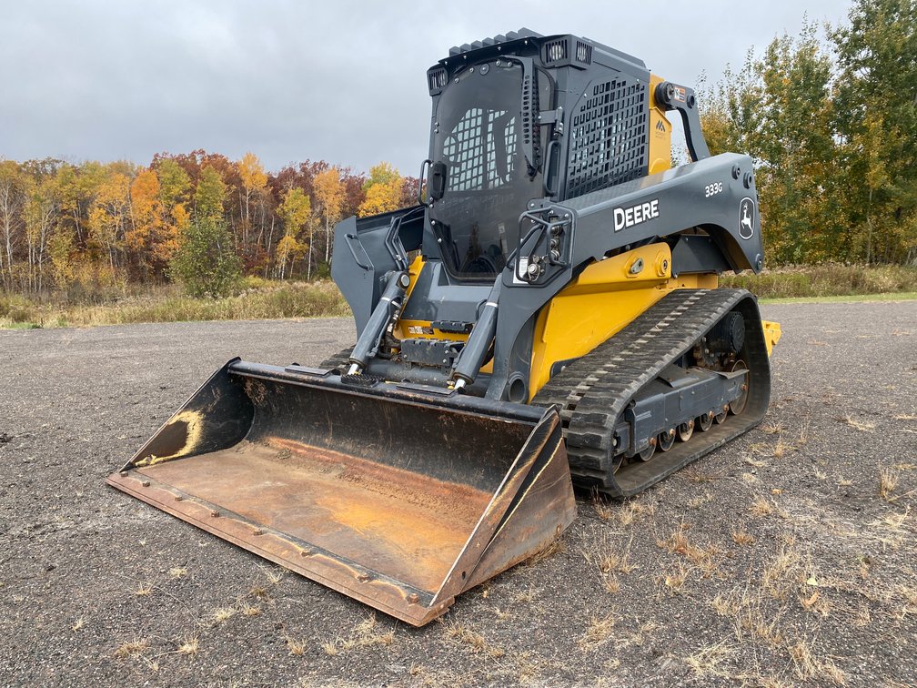 2024 John Deere 333G Tracked Skid Steer With Forestry Kit