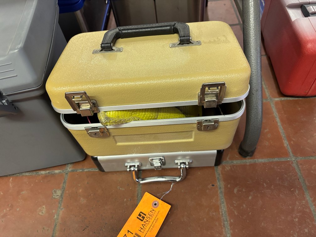 (2) Hard Cases and Weight Bag
