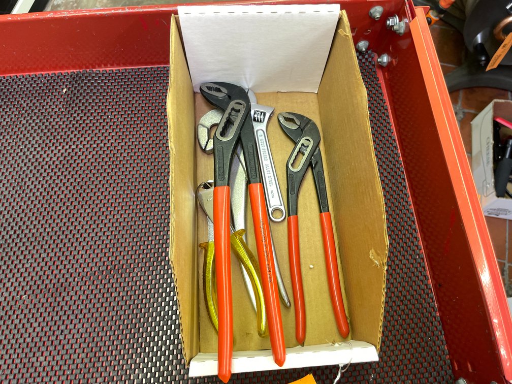 Channel Lock Pliers and Brookstone Side Cutter