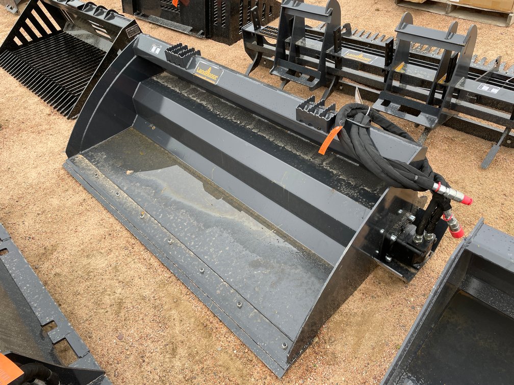 LandHonor Hydraulic Rake and Bucket Attachment