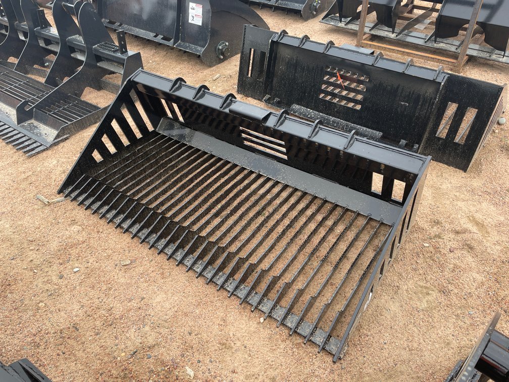 2026 Skid Steer Rock Bucket Without Teeth