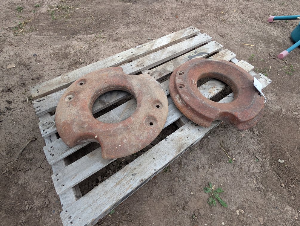 Case Front Wheel Weights