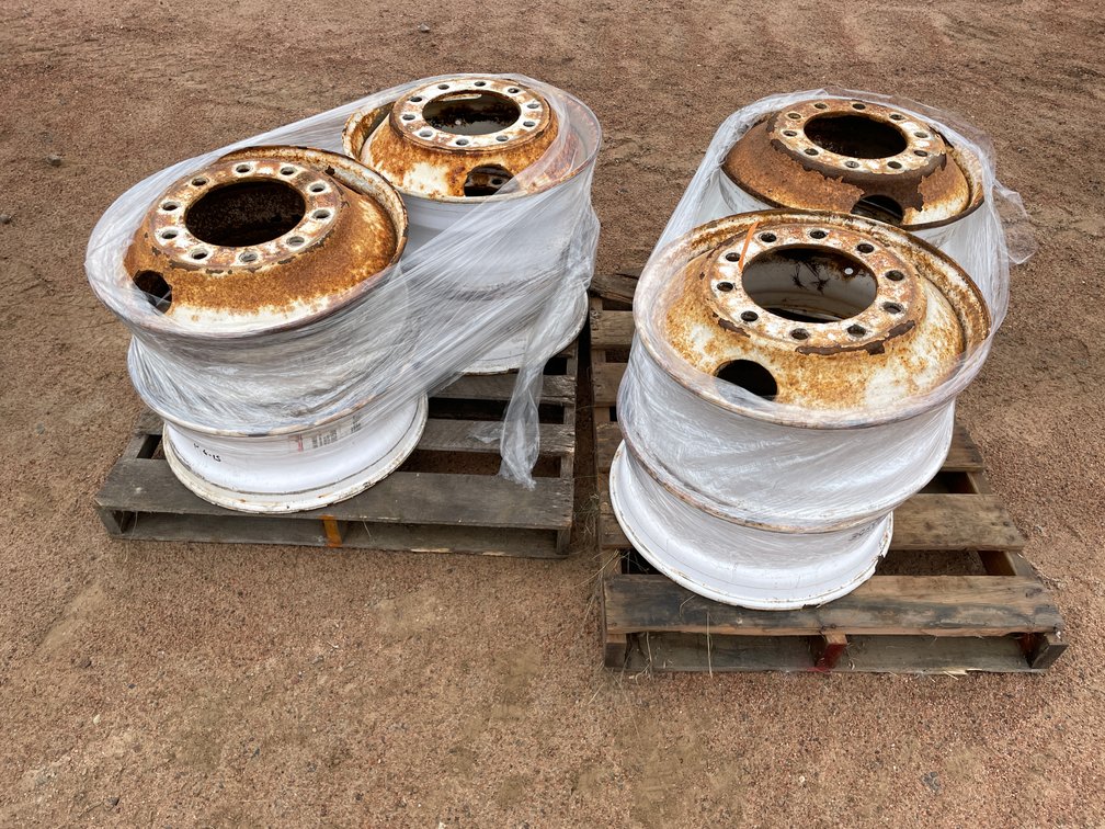 (8) 10-Bolt Semi Rims
