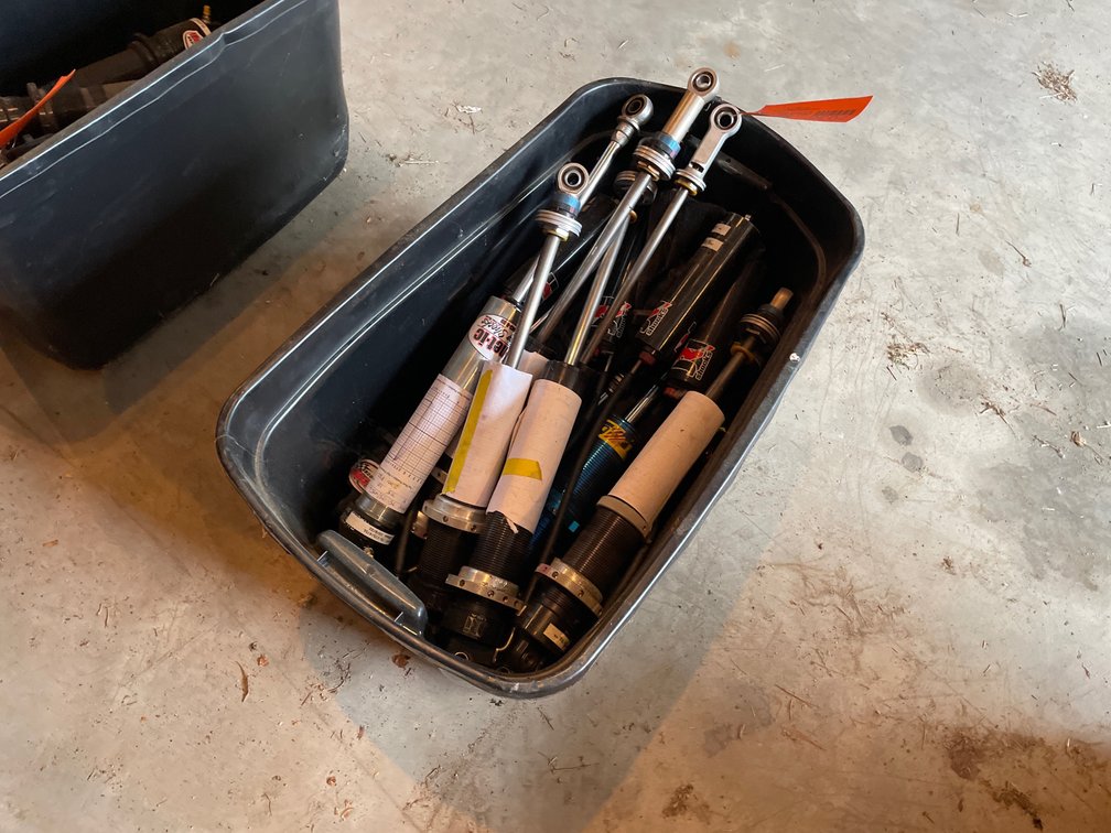 Plastic Container of Racing Shock Absorbers