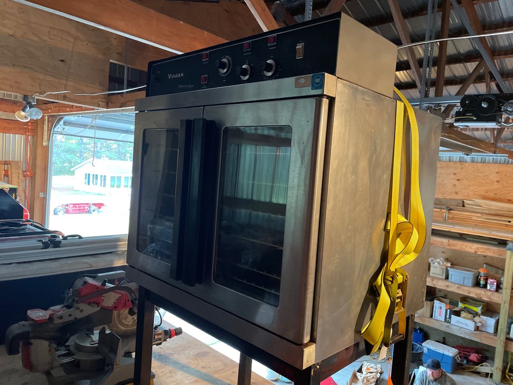 (1) Vulcan ThermAire Commercial Convection Oven with Stand