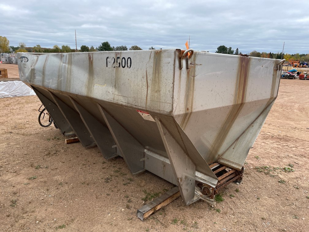 Hi-Way Stainless Steel Truck Salter with Hydraulic Conveyor