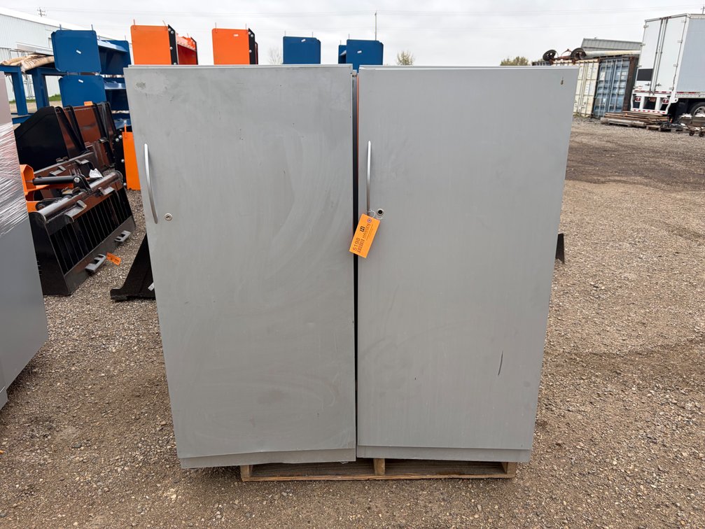 4) Steel Cabinets