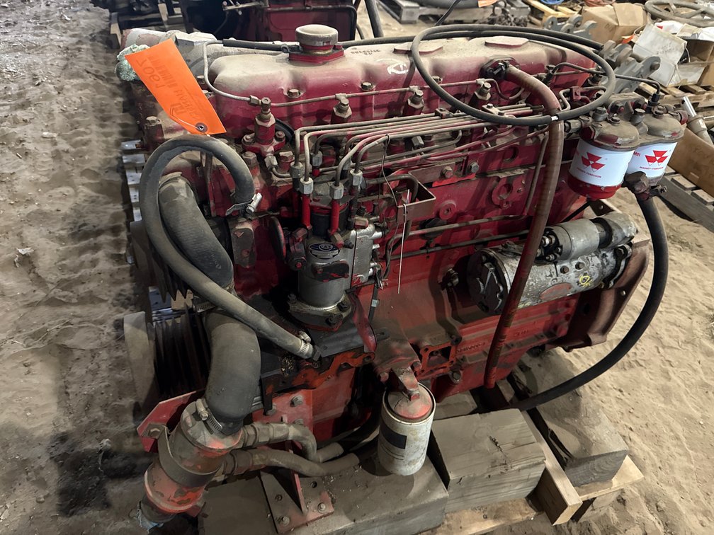 (1) Massey Ferguson Diesel Engine Assembly