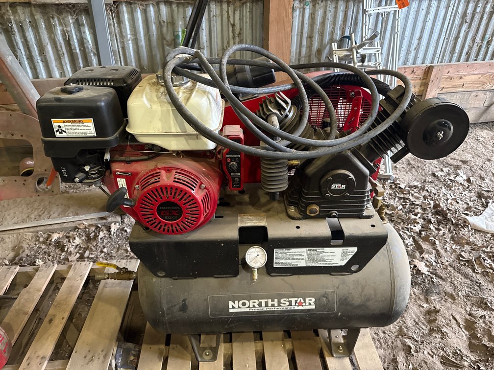 NorthStar 13 HP 30 Gallon Gas Powered Air Compressor with Honda GX 390 Engine