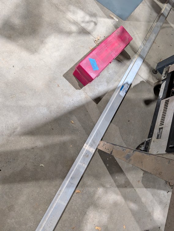 8' Aluminum Guide Safety Triangles