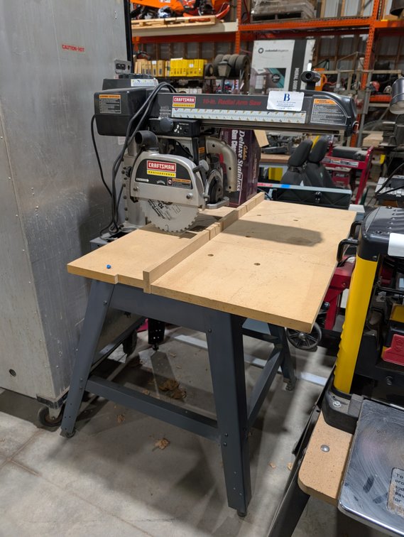 Craftsman 10" Radial Arm Saw