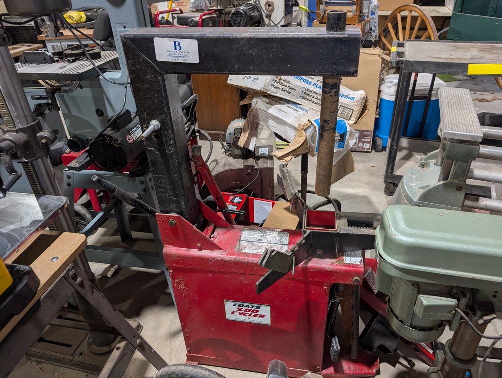 Coats 200 Cycler Tire Changer