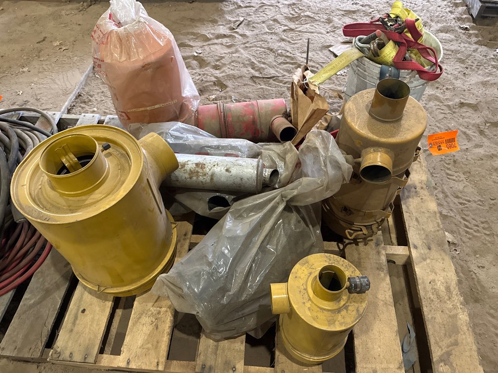 Heavy Equipment Air Cleaner Canisters, Pipes, Tie Down Straps, and More