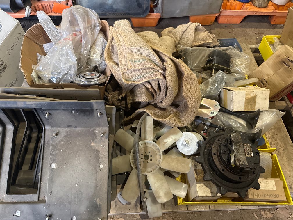 Drive Sprocket Assembly, Cooling Fan, Mounting Brackets, and More