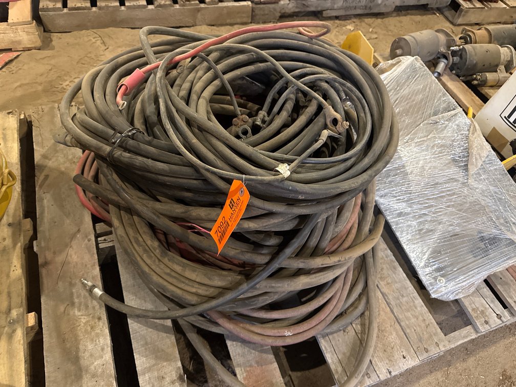 Vibrator Mounting Tube Assembly, Electrical Cables, and Air Hose