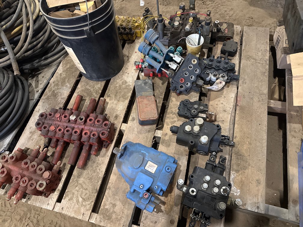 Hydraulic Control Valve Assemblies, Hydraulic Pump, and More