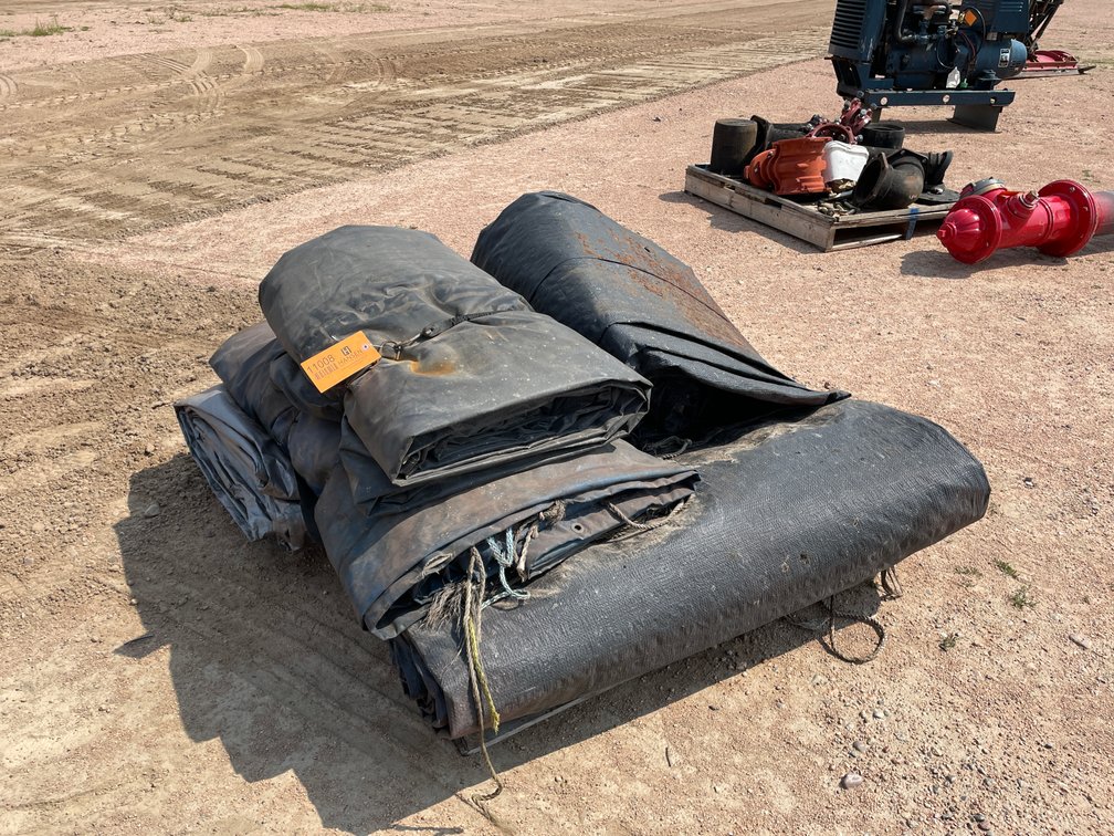 Pallet of Various Tarps