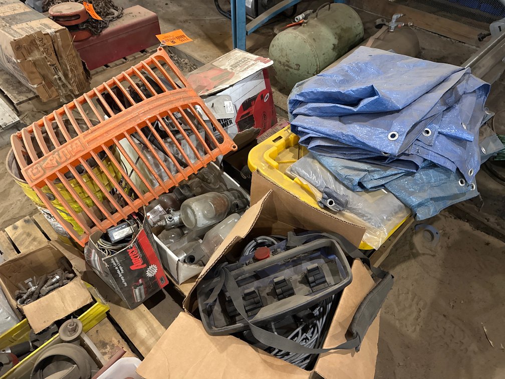 Plastic Grille, Industrial Remote Controller, Tarps, Hardware, and More