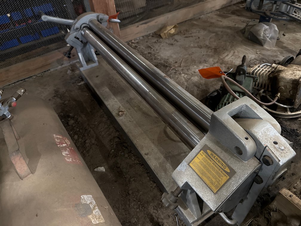 Enco 36" Sheet Metal Slip Roll Machine