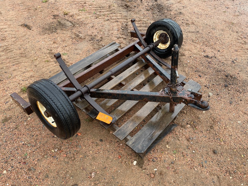 Utility Trailer Hitch and Axle