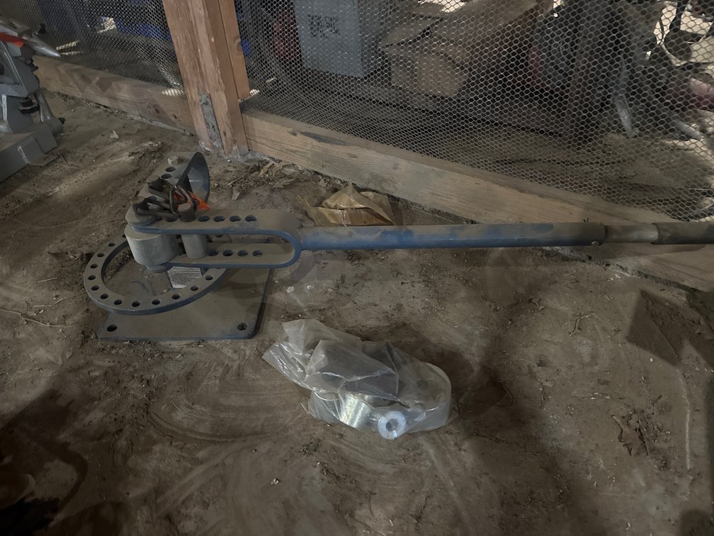 Manual Pipe Bender with Dies