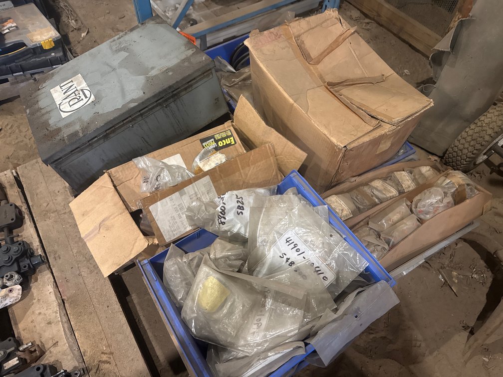 Industrial Replacement Parts, Hardware, and Metal Storage Box