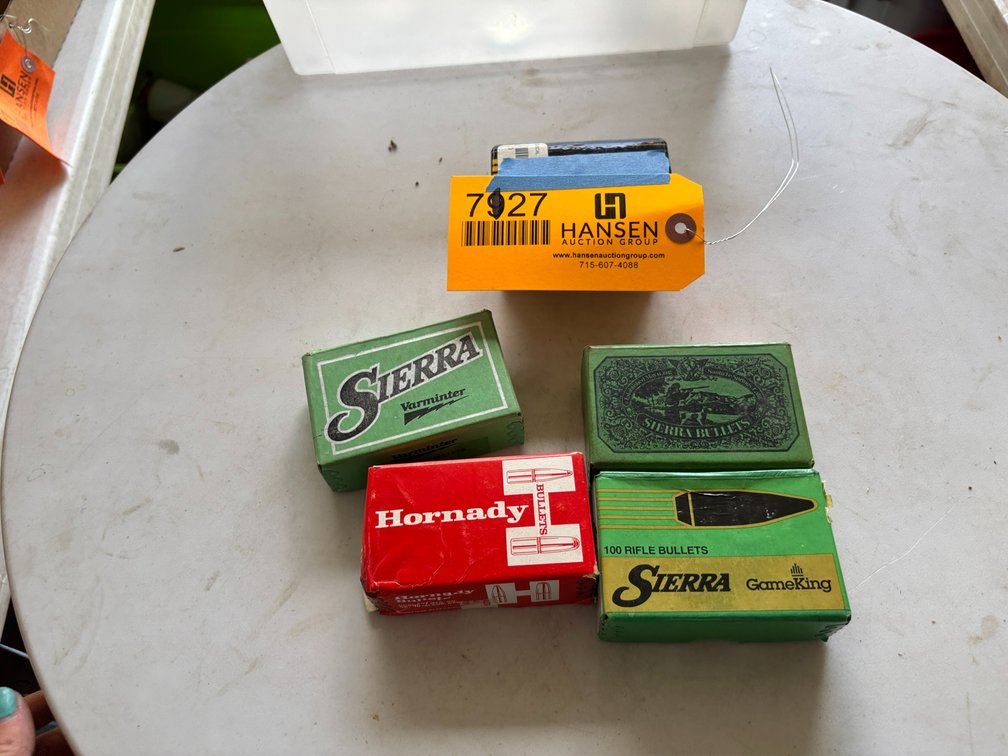 (5) Boxes of 30 Cal Bullets (Arcadia, WI)