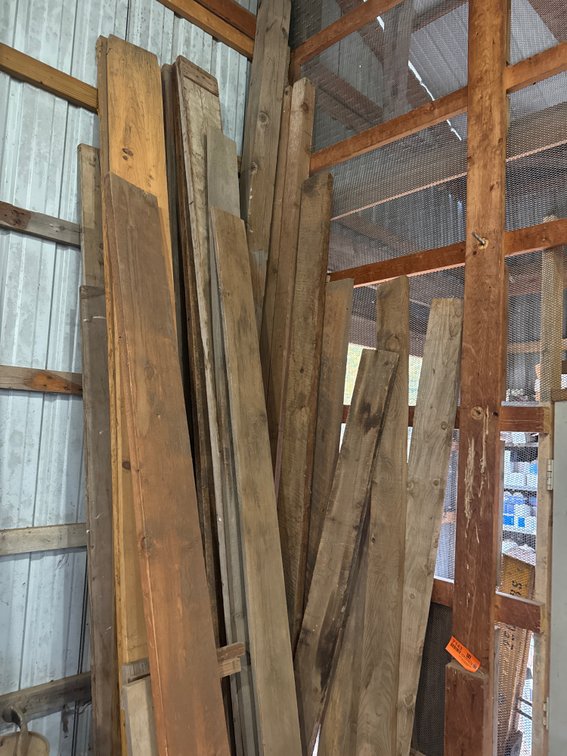 Rough Sawn Lumber Boards and Planks