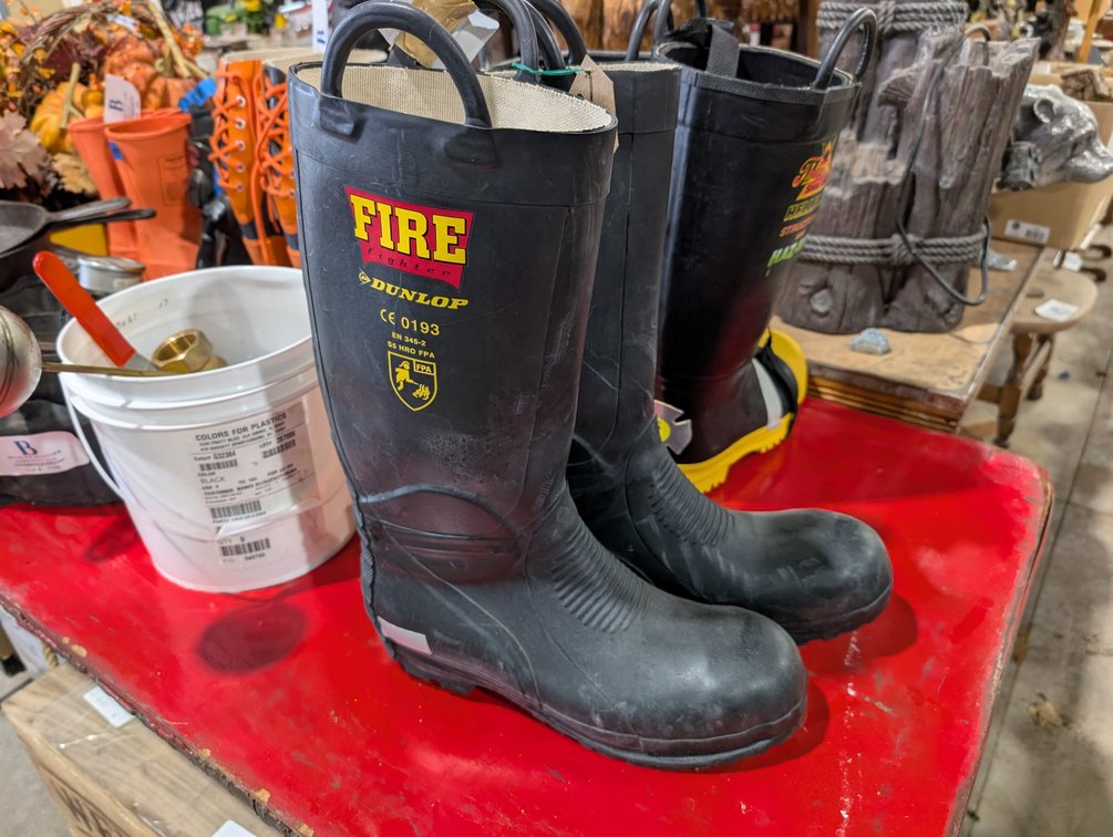 Firefighter Dunlop Boots