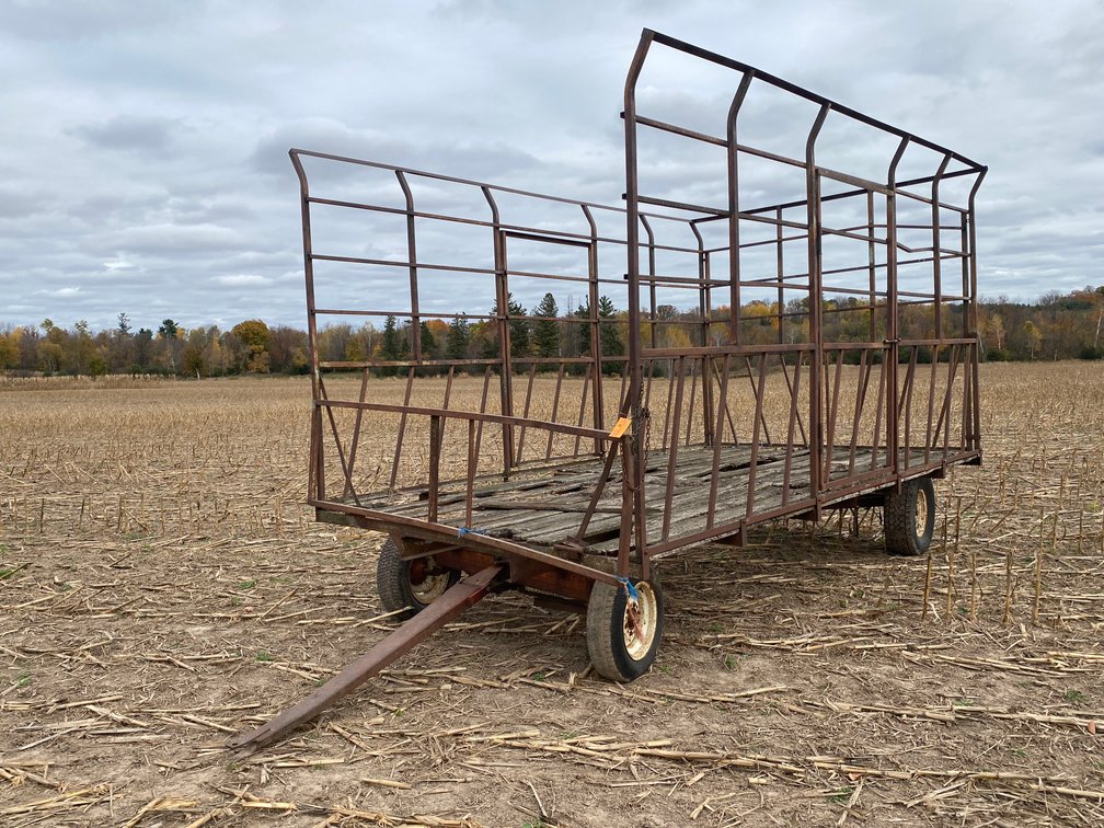 16' Hay Wagon Rack