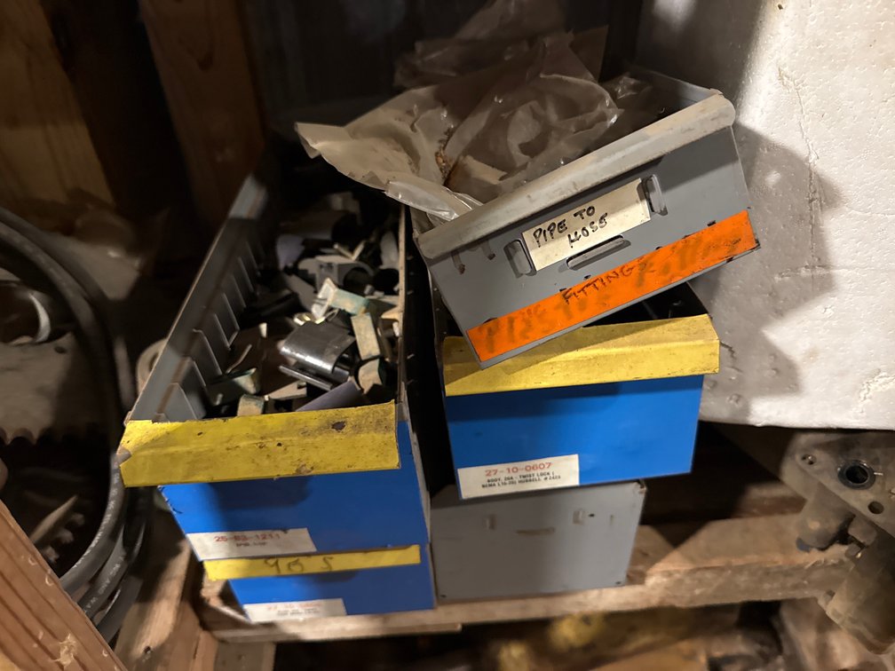 Hardware Storage Drawers, YSI Temperature Controller, Mechanical Parts, Trailer Hardware, and More