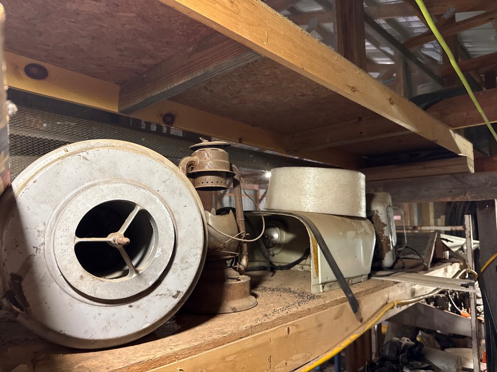 Metal Equipment Housings, Portable Heater, Kerosene Lantern, and More