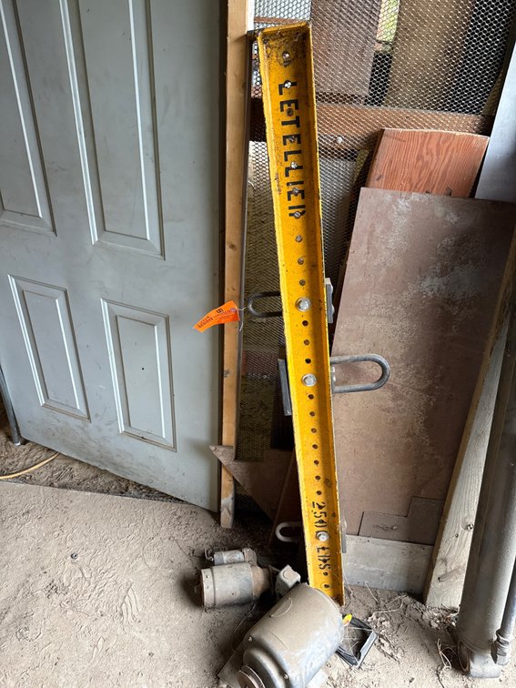 2500 Lb. Capacity Lifting Beam with Electric Motor and Starter Motor