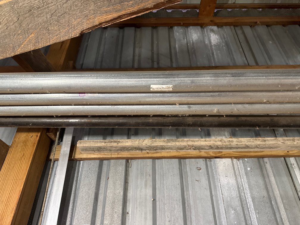 Metal Pipes, Wood Lumber Boards, and Wooden Drawers