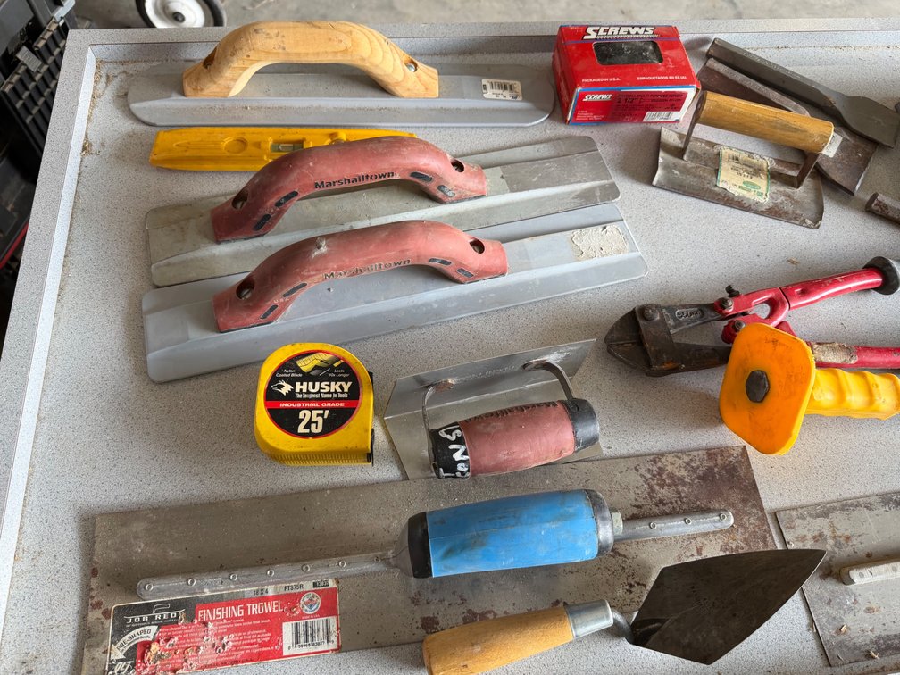 Concrete Finishing Tools