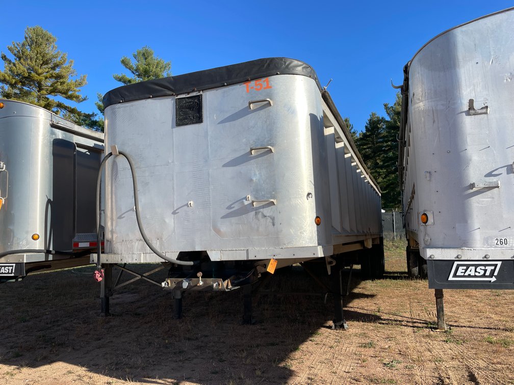 2008 Trail Star Aluminum Dump Semi Trailer (Has WI Rebuilt Salvage Title)