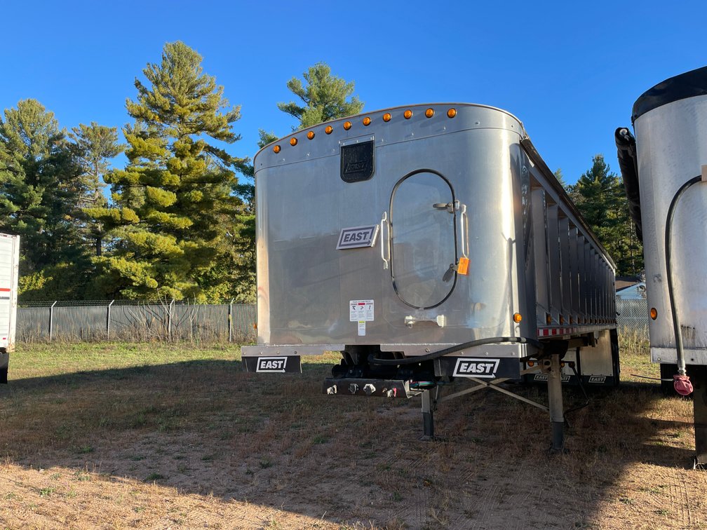 2019 East 40' Aluminum End Dump Semi Trailer (Has WI Rebuilt Salvage TItle)