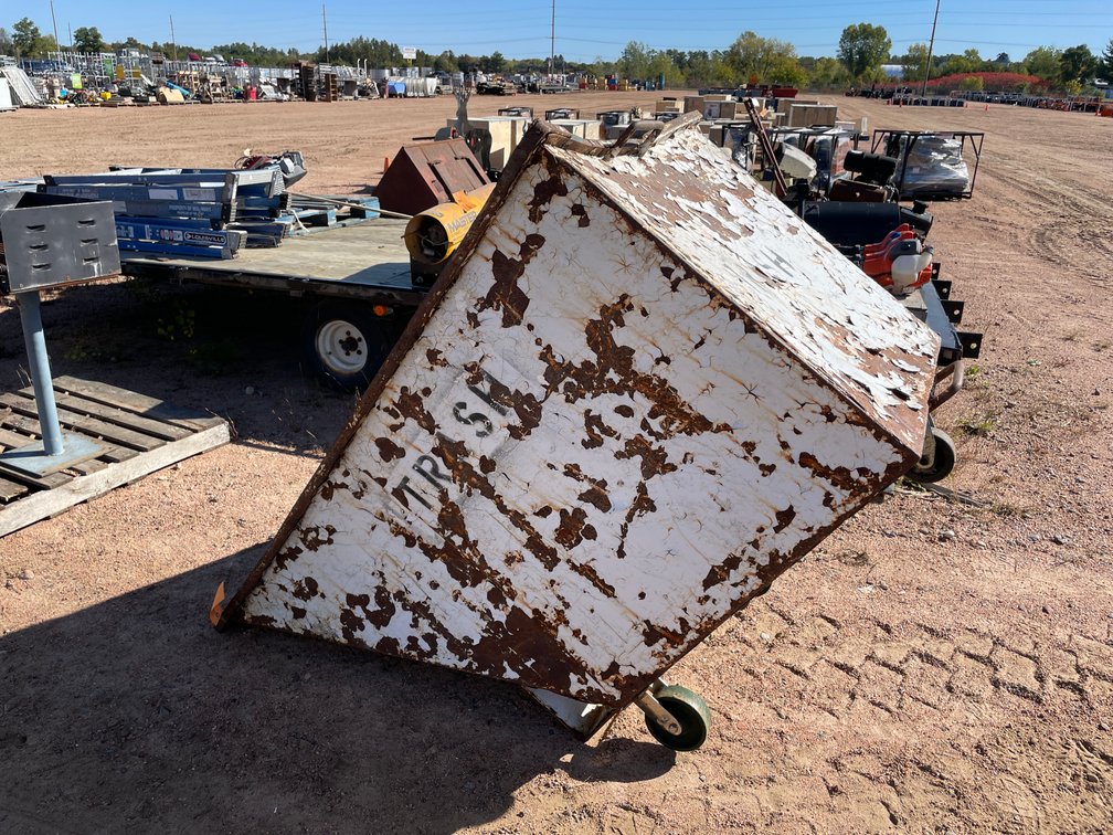 Metal Rolling Tilt Dumpster