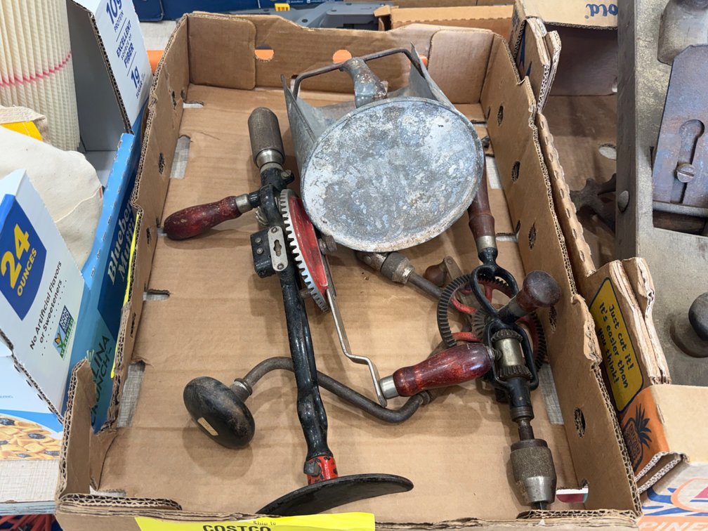 Vintage Drill Braces