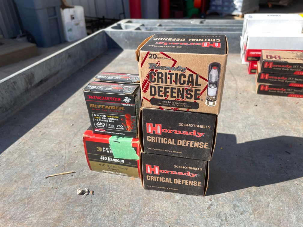 (94) .410 Gauge Self Defense Cartridges