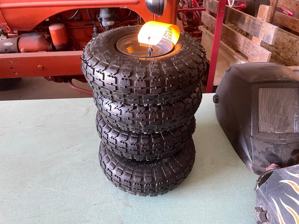 (4) Pneumatic Tires