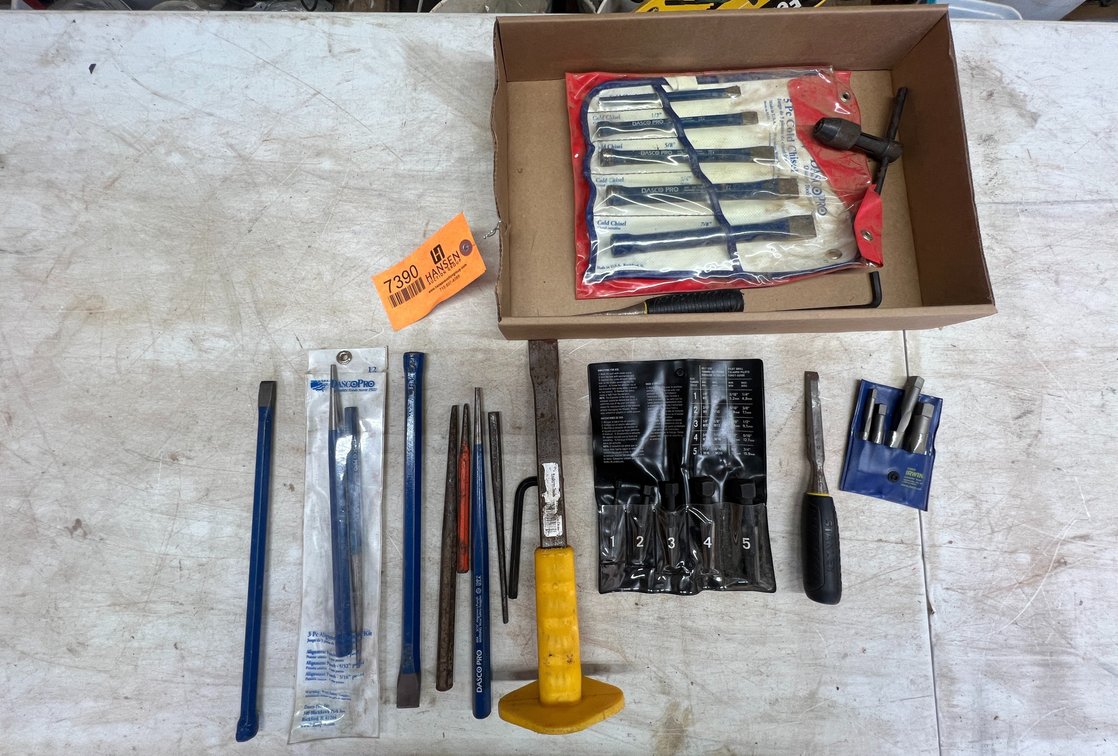 Punches, Chisels, and E-Z Outs