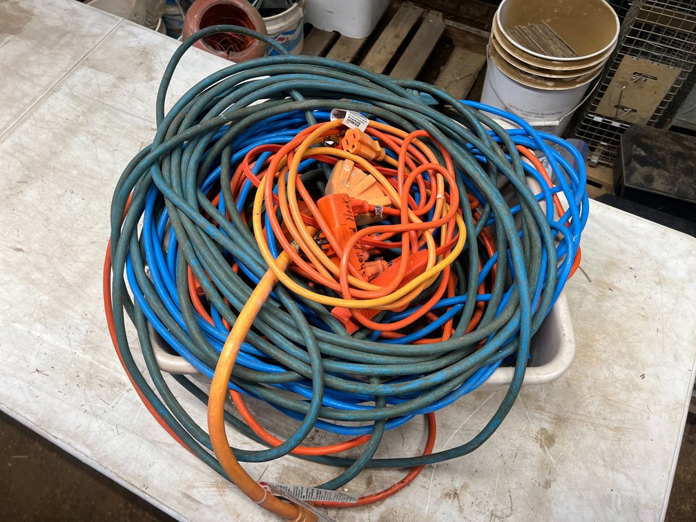 Lot of Extension Cords