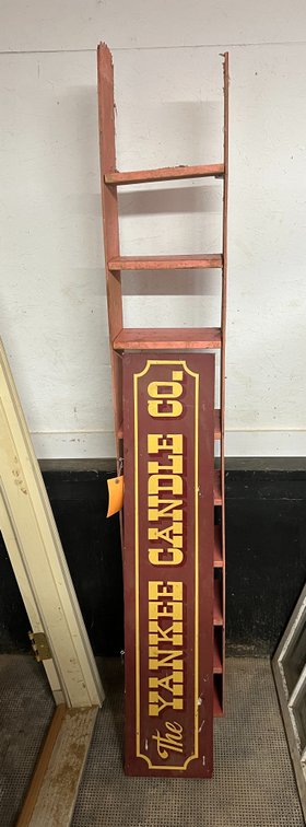 Yankee Candle Company Sign and Shelving Unit