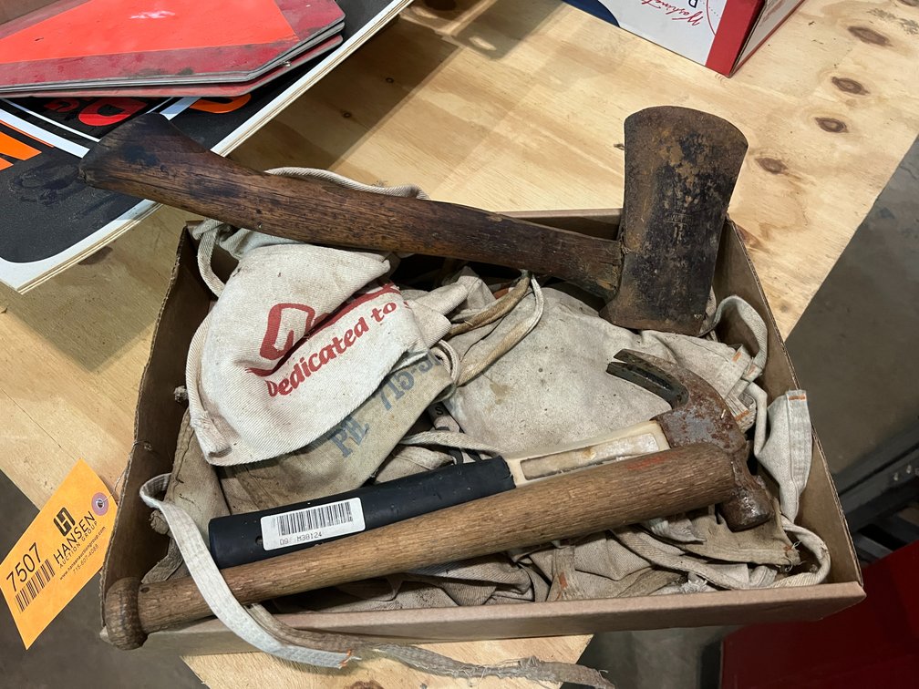 Misc. Hammers, and Nail Pouches