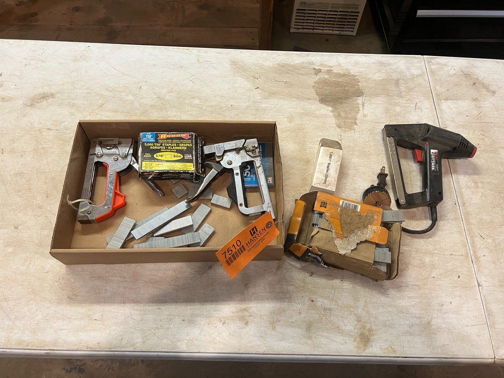Staple Guns and Staples